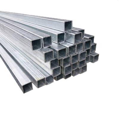 China Gas Pipe Cavity Section Weight 4 x 4 Inch Galvanized Square Steel Pipe for sale