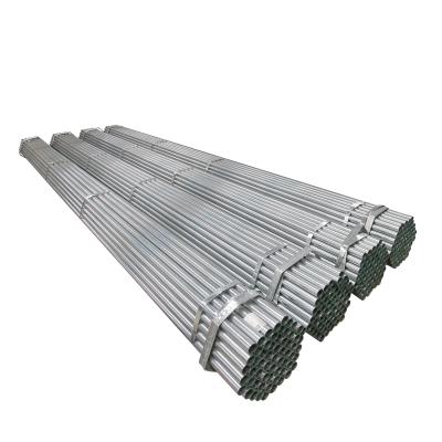 China Trade assurance erw GI fabrication steel pipe / galvanized iron pipe price round for sale