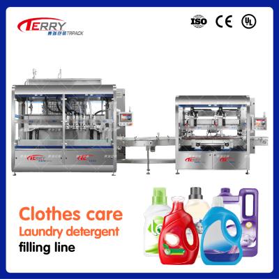 Cina 100ml-5L lavastoviglie Liquid Machine di riempimento Bottiglia Riempimento 380V in vendita