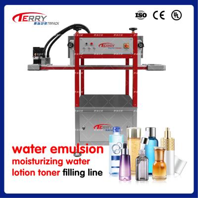 China Intelligent and Cosmetics Filling Machine for skin care lotion bottle products 20-300ml for sale