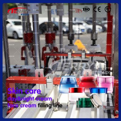 China TR-GS-2S full-automatic cream filling and capping machine for sale