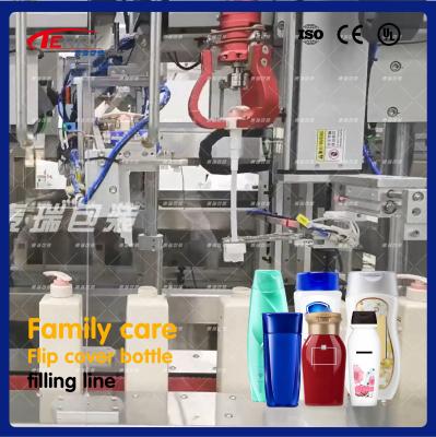 China Easy Operate Shampoo Filling Machine With Control Panel For Filling Volume Setting for sale