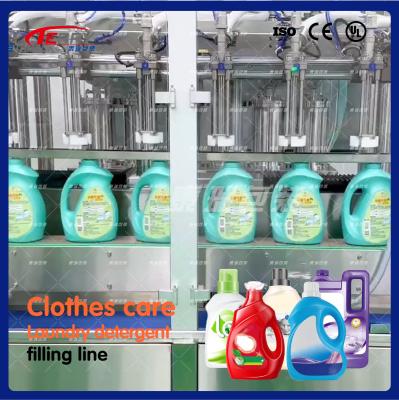 China 12 Heads Detergent Filling Machine for Floor Care Production 500-1000mL Different Material for sale