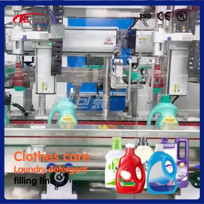 China SS304 SS316 Detergent Filling Machine 1000-3000 Bottle Per Hour for sale