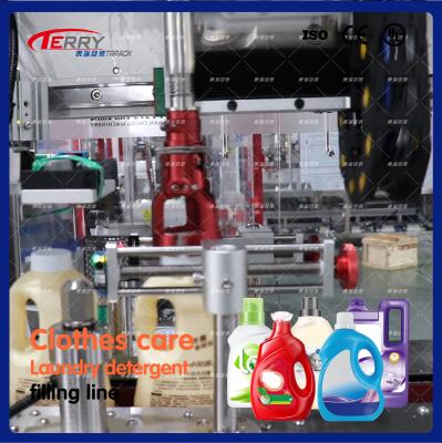 China 500-5000ml Laundry Detergent Fabric Softener Liquid Filling Machine for sale