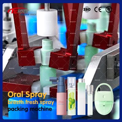 China Water Emulsion Rotary Table Trigger Spray Bottle Filling Machine 2-50ml for sale