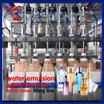 Cina 100-1000 ml Cosmetic Cream Lotion Filling Machine 0,6-0,8 MPa in vendita