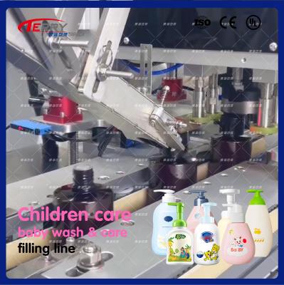 China Stainless Steel Detergent Dishwashing Liquid Filling Machine OEM ODM for sale