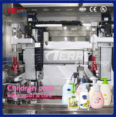 China Soap Bottle Dishwashing Liquid Filling Machine 300ml-3000L for sale