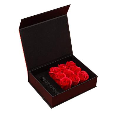 China Hot Selling Recycled Materials Cup Coffee Mug Flower Boxes With Magnetic Lid Wedding Gift Box for sale