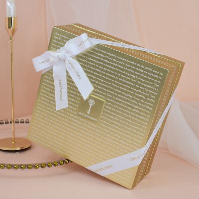 China Recycled Materials Wholesale Mothers Day Birthday Belt Tie Perfume Lipstick Cosmetics Boxes For Cardboard Wrapping Paper Gift Box for sale