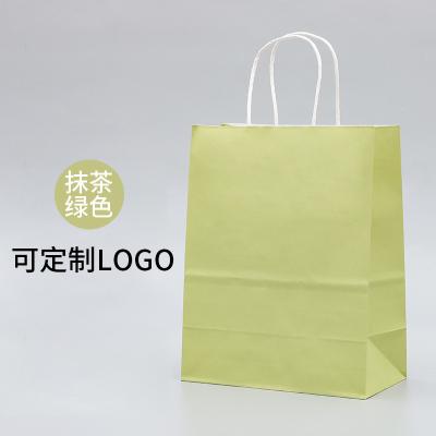 China Recycled Materials Wholesale Kraft Paper Customized Food Grade Laminated Art Paper Clothing Shopping Bags for sale