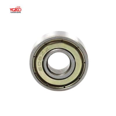 China YCZCO Low Noise Bearing 608zz Deep Orchard Ball Bearing Low Noise All Type 60 Bearing Series for sale