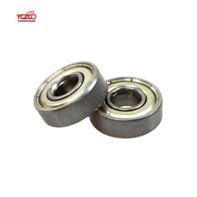 China YCZCO Low Noise Cheap Price Iron 608zz Steel Bearing Miniature Ball Bearing for sale