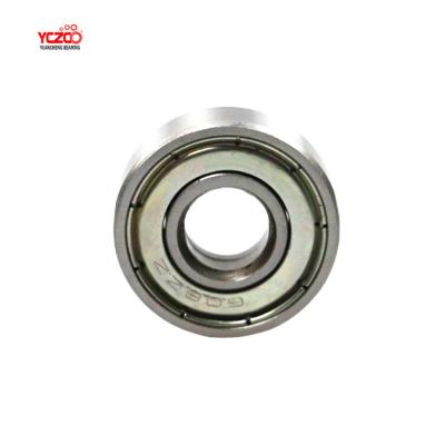 China Long life door belt hanging pulley with mini ture 608 ball bearing for sale