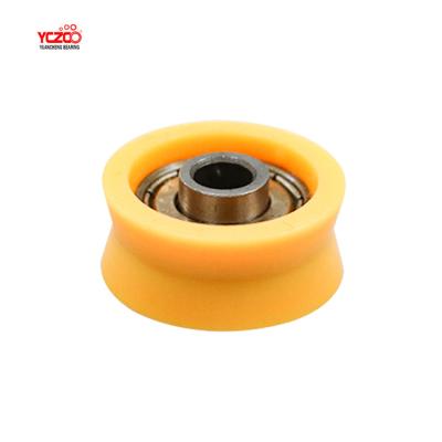 China Hardware Fittings 6mm Traditional Cabinet Sliding Door Bearing Shaft Roller for sale