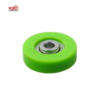 China Pom Ball Bearing Wheels For Traditional Aluminum Sliding Door And Window OEM Furniture Roller Plastic Nylon Wheel for sale