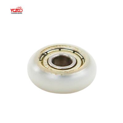 China Traditional Miniature Hanging Sliding Door Pulley Small Plastic Nylon Wheels for sale