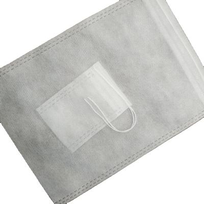 China Disposable Food Package With Drawstring Non Woven Filter Tea Bag Packaging Bag for sale