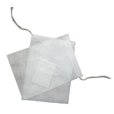 China Food Packet Hot Selling Disposable Nonwoven Tea Filter Bags With Drawstring for sale