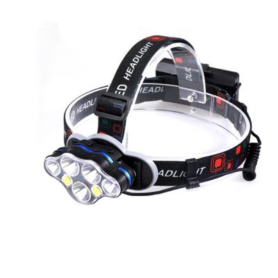 China Super Bright Emergency Head Light 4000 Lumens IP65 Waterproof Outdoor USB Rechargeable Emergency Headlamp For Camping for sale