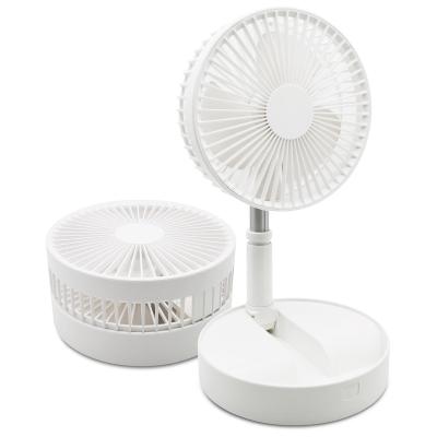 China Hotel Rechargeable Foldable Led Usb Cooling Electric Table Fans, Adjustable Height Telescopic Fan, Portable Hand Car Fans With Usb Port for sale