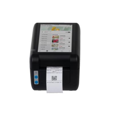 China Mini Small mini POS system thermal printer label printing machine roll sticker printer all in one cash register for cafe for sale