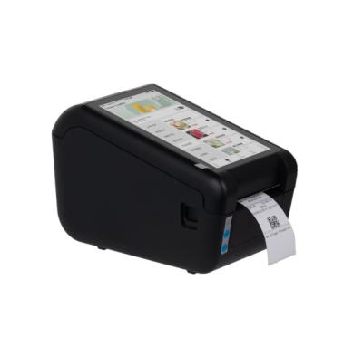 China Mini Barcode Label Printers Thermal Printer Label Printing Machine Roll Sticker Printer All In One Small POS System For Apparel for sale