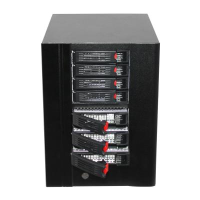 China With Fan OEM/ODM Hot Selling NAS In Stock 8 Bay NAS Data Storage Case for sale