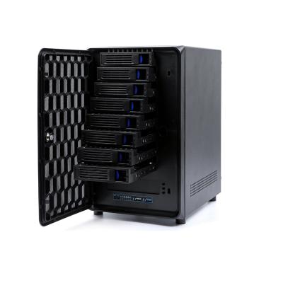 China With NAS Case 8bay Mini Tower Server Case Computer Storage Rack Case Fan for sale