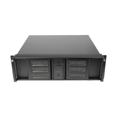 China With Fan OEM 3u Chassis Server Case Aluminum Alloy 7*9.6 Mainboard Storage Server Case Rackmount for sale