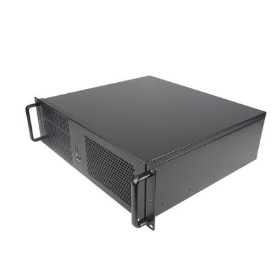 China With Industrial PC Fan 3U Short 390MM Short 390MM Computer Case Multi Rack Mounted Hard Disk ATX Motherboard Horizontal Computer Case for sale