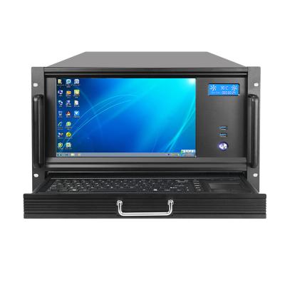 China With Fan PC 6U ATX Industrial Computer Server Case With Touch Screen For CCTV Camera Server Chassis 6U With VGA for sale