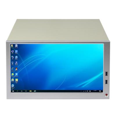 China With White Fan OEM Wall Mount 4.5u Server Case Chassis 400mm Depth With Mini LCD Display Industrial PC Itx Computer Cases for sale