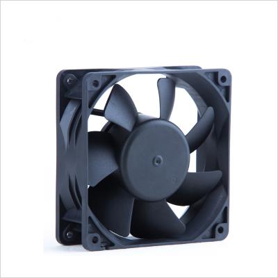 China Axial fan 12x12x38cm fan installation PMW fans, 4200 RPM or more, 178CFM, small 4pin, 0.3kg/pc fans for sale