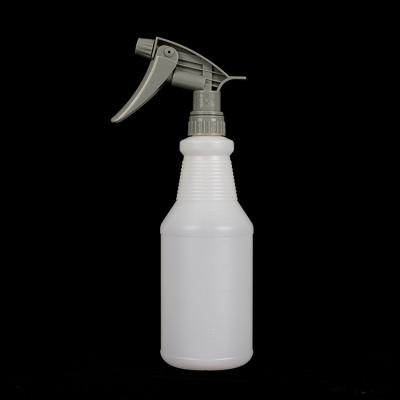 China HDPE 700ml Chemical Trigger Gunner Spray Chemical Resistance Bottle For Household And Automobile Products for sale