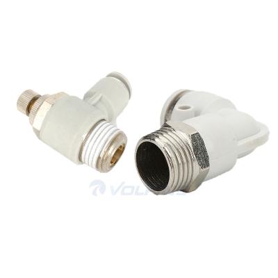 China Other Original Brand AirTAC L-Type Speed ​​Regulating Connector PSL6-02 PSL6-03 Pneumatic Throttle Valve for sale