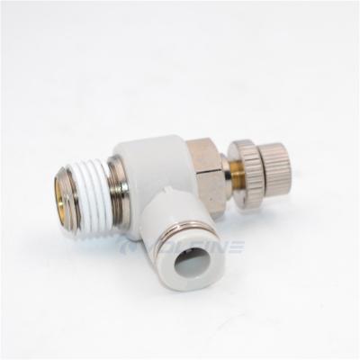 China Other origianl brand AirTAC speed control throttle valve tracheal connector PSL8-03A PSL10-2A PSL10-3A for sale