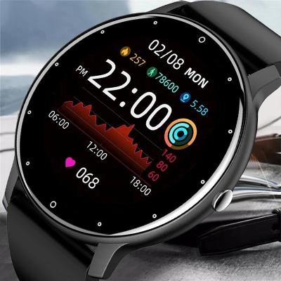 China 2021 New Touch Screen Smart Watch Men Full Touch Screen Sport Fitness Watch IP67 Waterproof For Android IOS smartwatch for sale