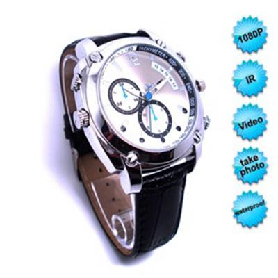 China Waterproof/1080P HD Mini Camera Watch Digital Portable Multifunctional Hidden VCR with IR Night Vision Built in 16G 32G Memory for sale