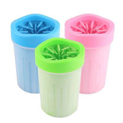 China Viable Hot Sale Silicone Dog Paw Cleaner Cup Pet Feet Seal Eco Friendly for sale