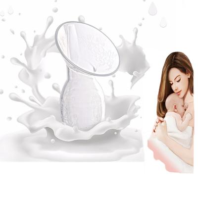 China BPA Free BPA Free Baby Feeding Manual Breast Pump Partner Breast Collector Patch Milk Silicone Manual Breast Pumps for sale