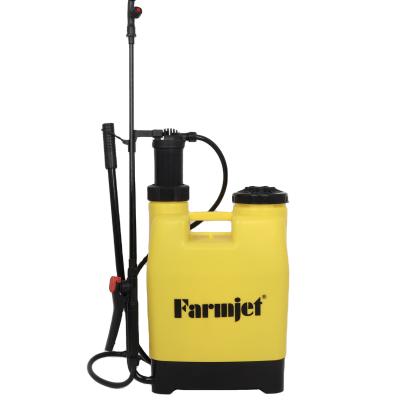 China Garment Shops Agricultural 12L PE Knapsack Sprayer Pesticide Sprayer for sale