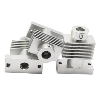 China 3d Printer CNC Parts Customization 3D Printer Components Aluminum Non-standard Radiator for sale