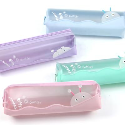 China 2021 new design durable simple elegant hot sale high quality student fashion pencil case high quality pencil case for sale