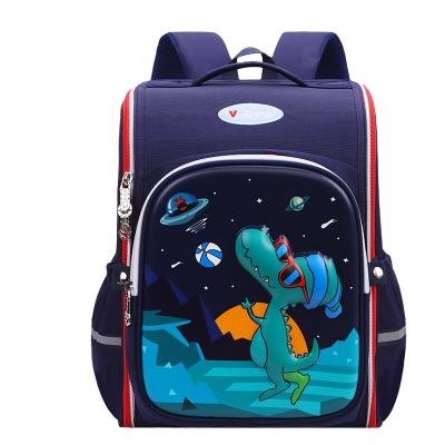 China New Cartoon Dinosaur Unicorn Primary School Schoolbag Large Capacity Cute Waterproof Backpack for sale