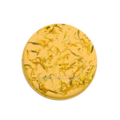 China Lavciacinta Citrus Shower Steamer Aromatherapy Flavor Strong Essential Oil Shower Bomb Cookie 40g for sale