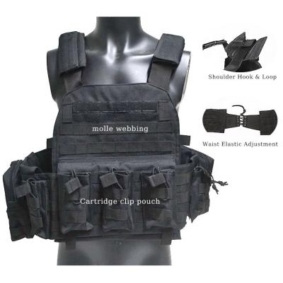 Cina Army police vest YAKEDA CS game chalecos antibalas security police black outdoor training tactical vest in vendita