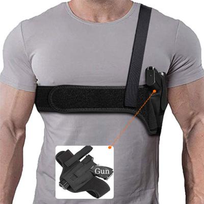 China Wholesale YAKEDA Military Tactical Neoprene Hide Carrier Chest Strap Gun Gun Waist Shoulder Tactical Holster Te koop