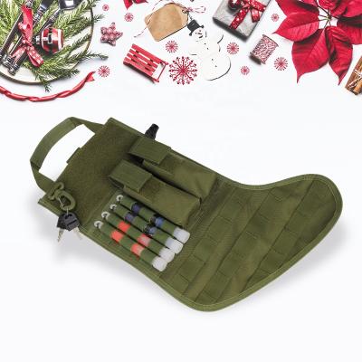 China Christamas Gift Yakeda Christmas Tree Decorations Media Christmas Gifts Molle Tactical Christmas Stocking 2021 à venda